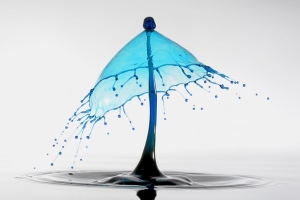Blue Magic - Water Drop Collision
